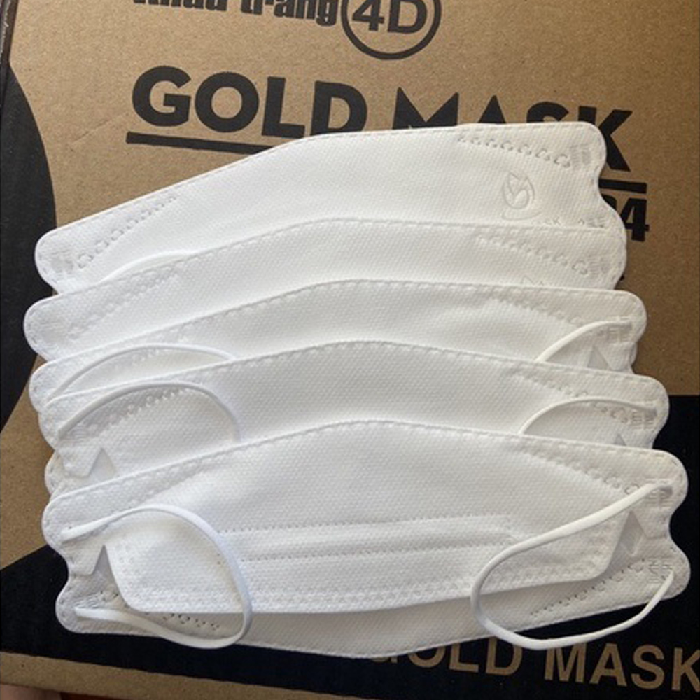 Set 20 khẩu trang KF94 Gold Mask tiêu chuẩn Hàn Quốc kháng khuẩn chống bụi mịn cao cấp