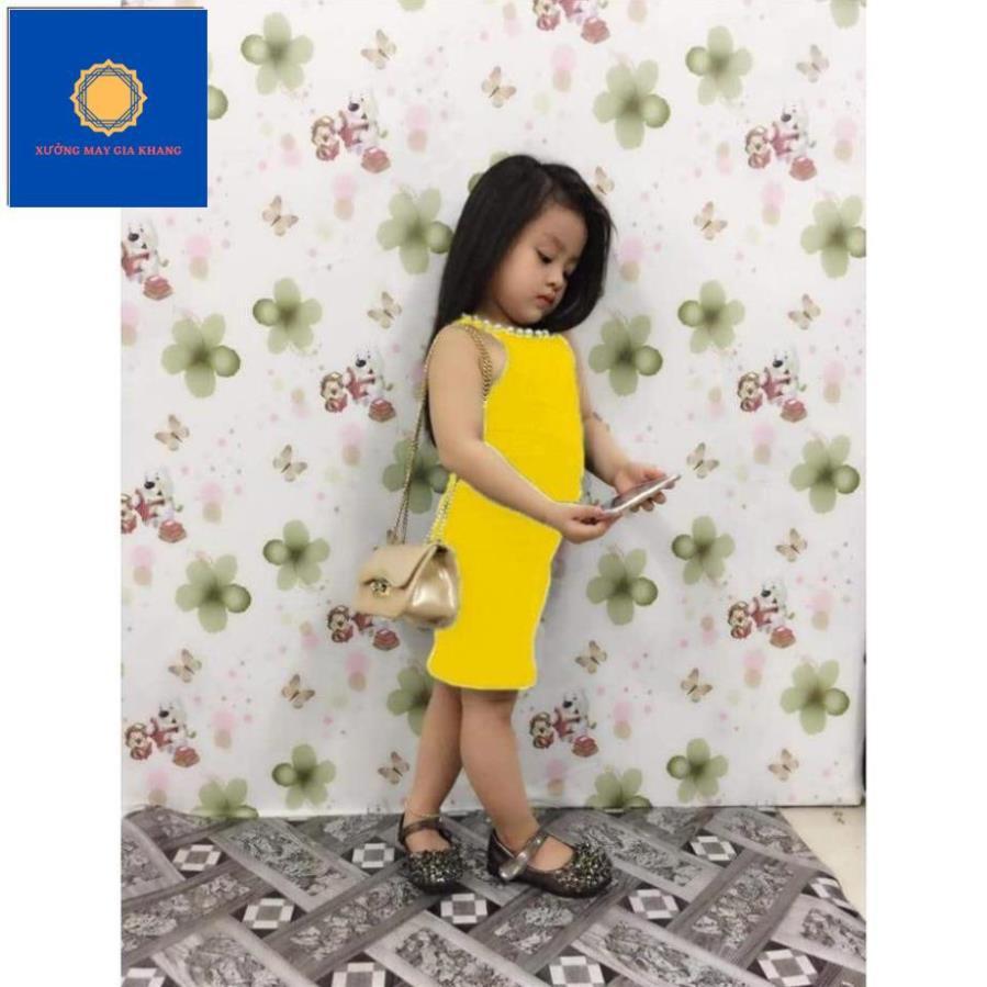 Váy bé gái body hở lưng, sành điệu - Xưởng may - Gia Khang