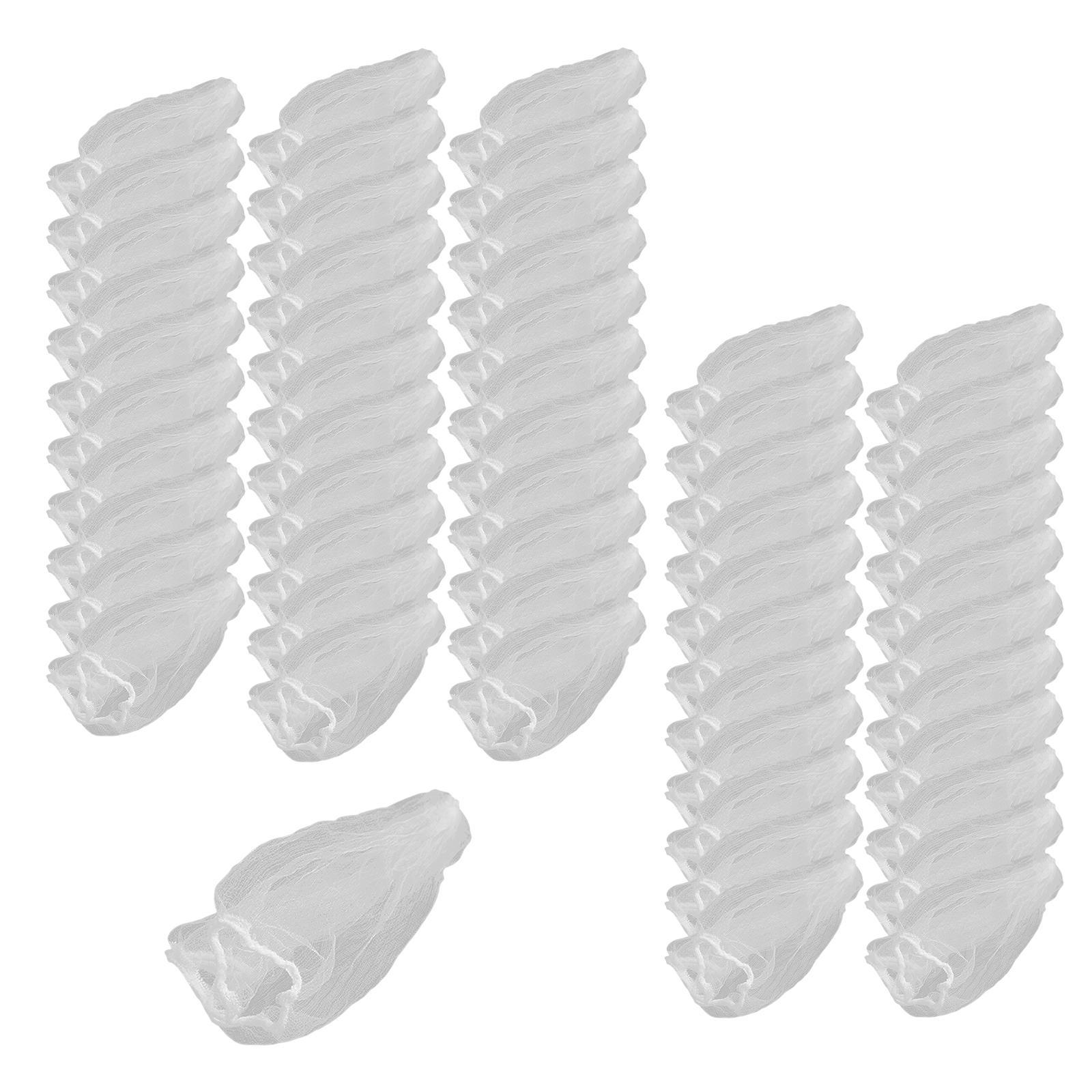 50x Sink Strainer Mesh Bag Floor drain Elasticity for Food Waste Kitchen