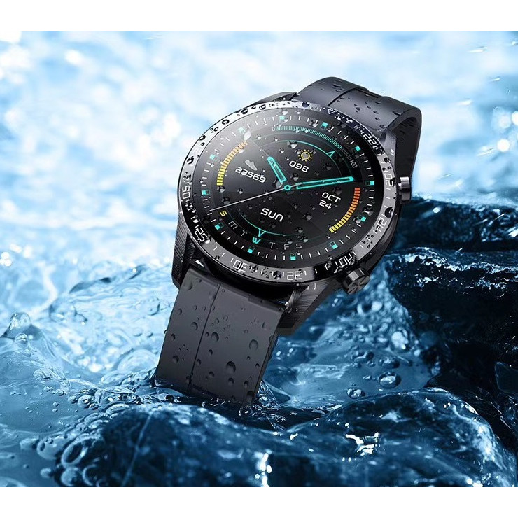 Đồng hồ thông minh thời trang cao cấp theo dõi sức khỏe OLAPLE GA09 chống nước IP68 - Hàng chính hãng