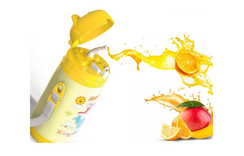 Bình nước học sinh nhựa Duy Tân Matsu 400ml - 12811 - Giao màu ngẫu nhiên - Hàng chính hãng