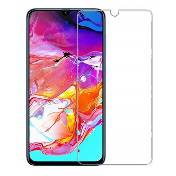 Kính Cường Lực cho Samsung Galaxy A70 Full Màn Hình/ Chống Vân Tay/ Không Viền Màu