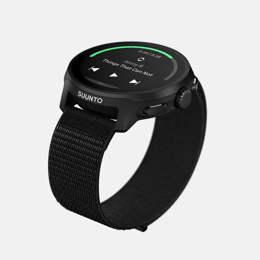 ĐỒNG HỒ THỂ THAO SUUNTO RUN - Viền THÉP - CÓ ĐỊNH VỊ GPS - Siêu mỏng nhẹ - với hơn 34 môn thể thao khác