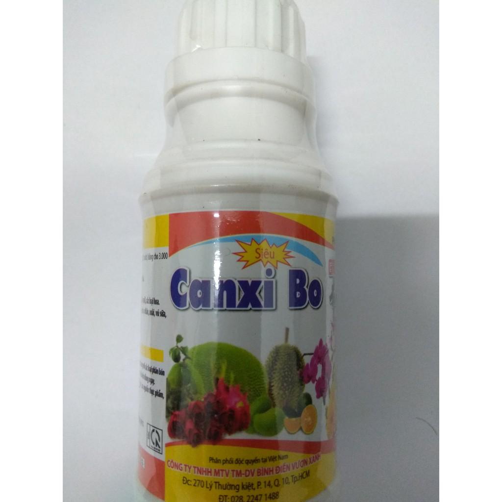 Phân bón Canxi Bo chai 100ml chống rụng bông rụng trái