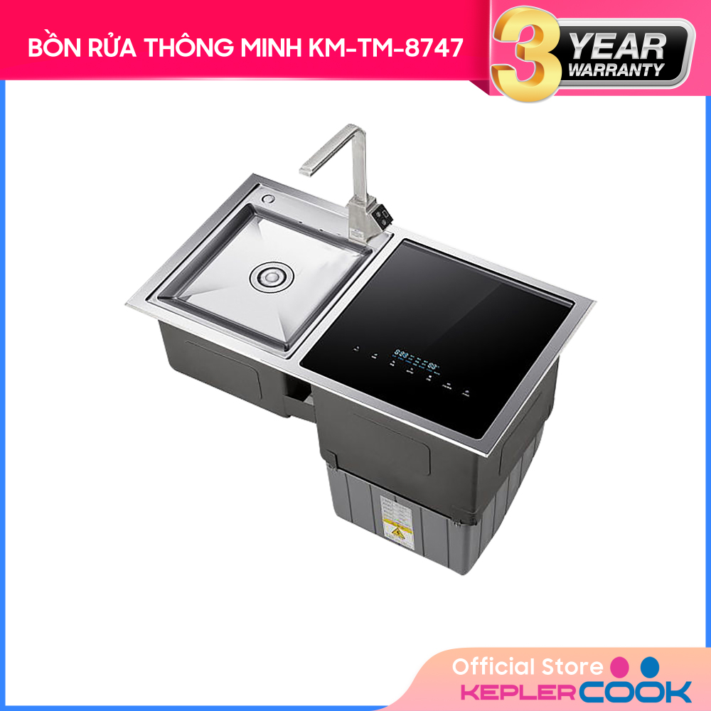 Bồn Rửa Chén Thông Minh KeplerCook KM-V2B-8747 - Hàng Chính Hãng