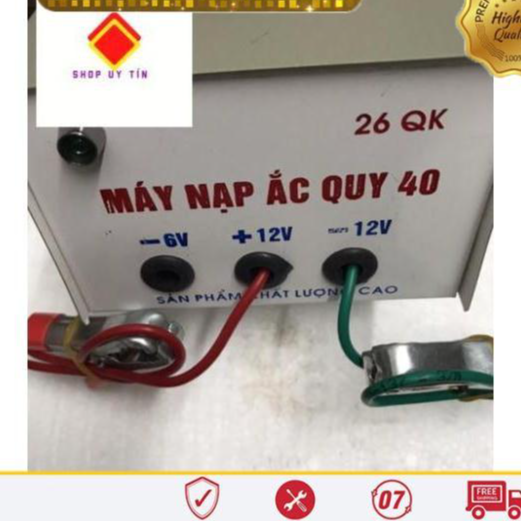 Sạc bình ắcquy 40A trở xuống