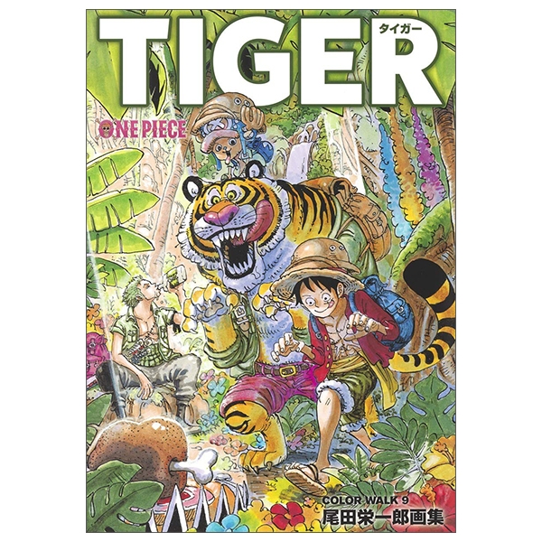 ONE PIECE イラスト集 COLORWALK 9 TIGER (愛蔵版コミックス)