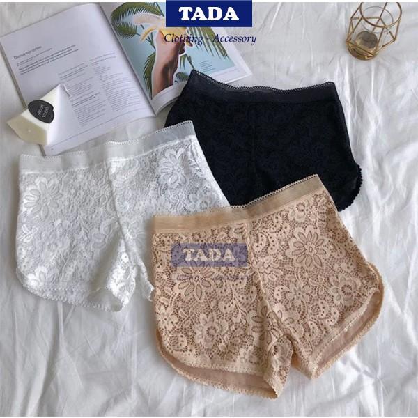 Quần mặc váy ren hoa cao cấp thông hơi thoáng khí -Tada 285