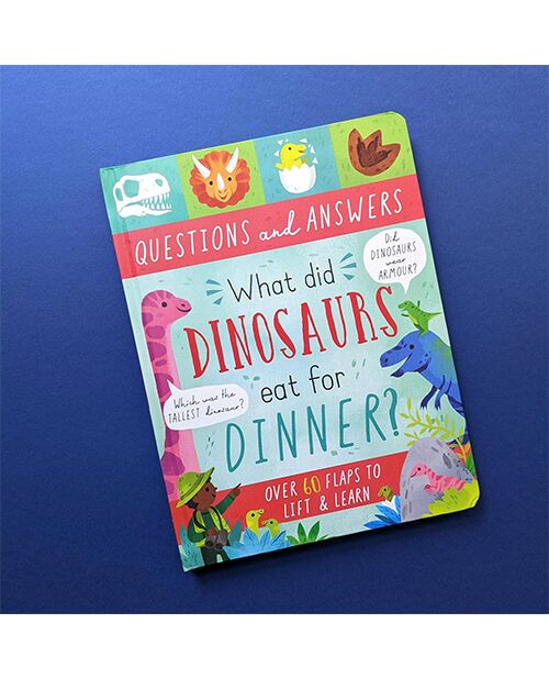 Large Question &amp; Answer Flap Book -Dinosaurs by Kathryn Selbert