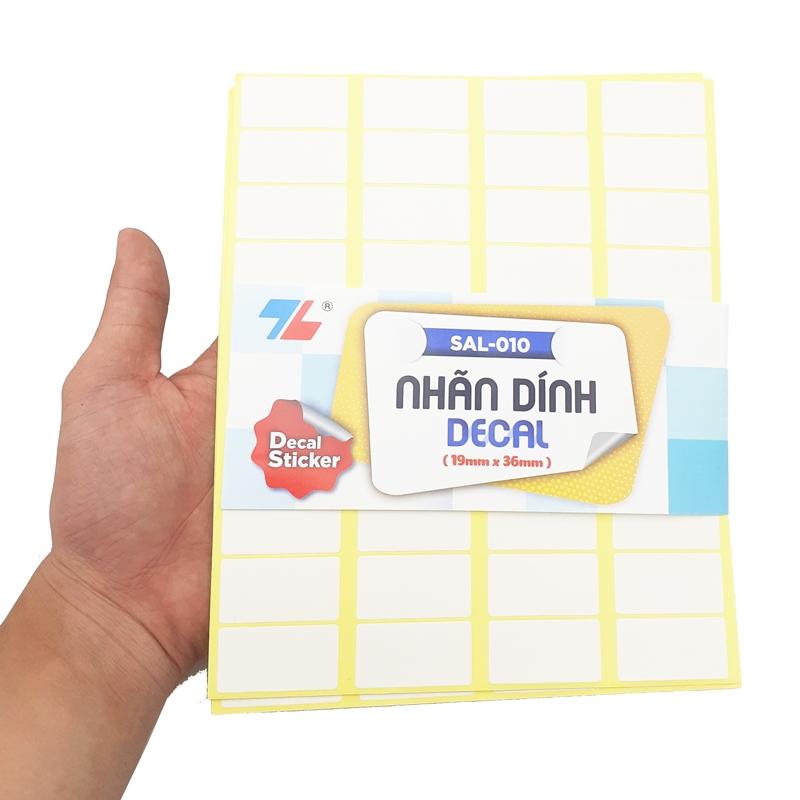 Bộ 2 Nhãn Dính Decal SAL-010