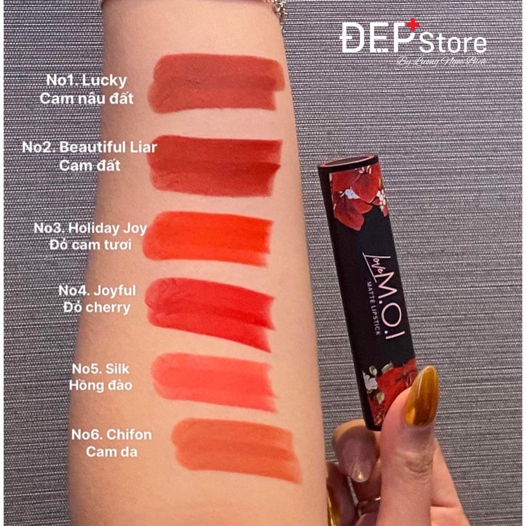 Son Môi Lì - Son Hồ Ngọc Hà Love M.O.I phiên bản 2020 - MOI Cosmetics