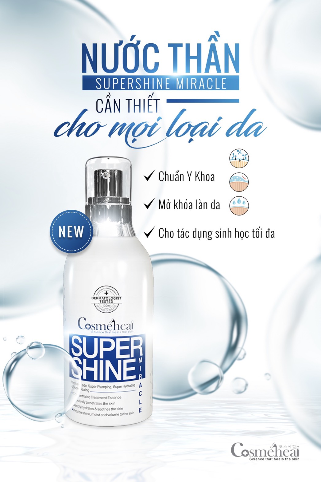 Nước thần COSMEHEAL SUPER SHINE MIRACLE