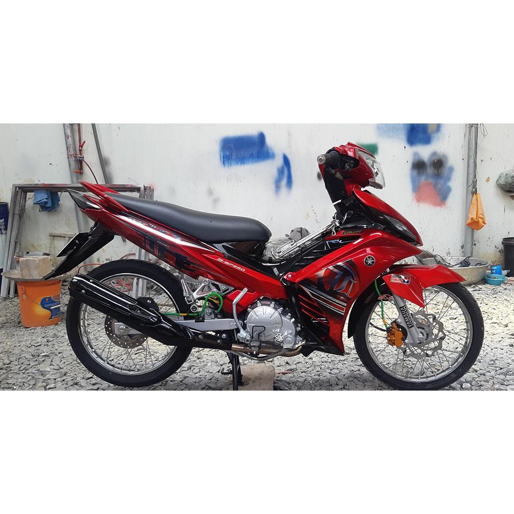 Tem exciter 135 LC đỏ crom