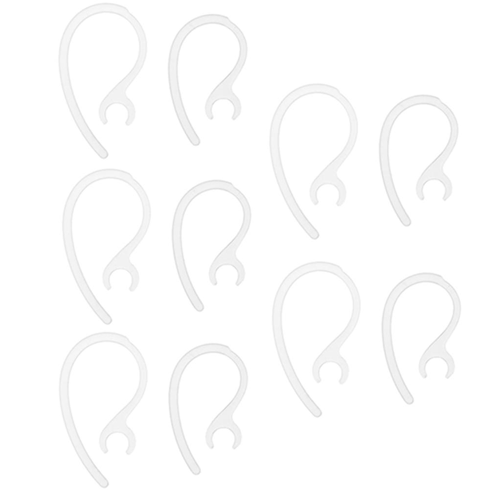 10 Pairs Replacement Earhook Ear Hook Loop Earloop Clip for Headset