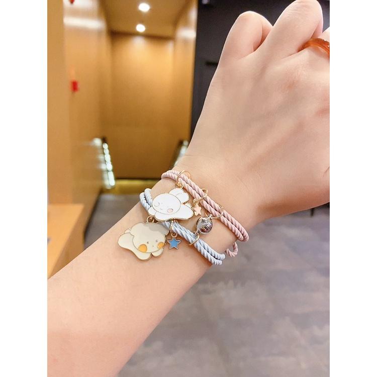 Vòng tay cặp đôi nam nữ CDE Charm Thỏ Mimi and Neko CDE1107