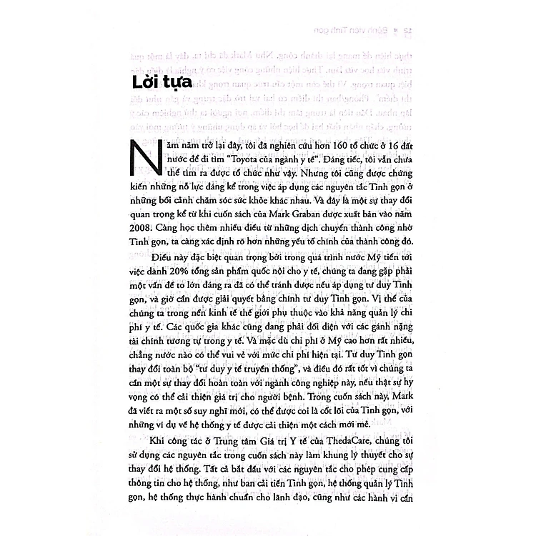 Sách Bệnh Viện Tinh Gọn