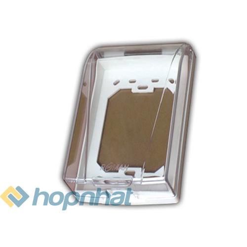 Hộp chống nước che mưa 12x10x5cm cho công tắc ổ cắm điện mặt vuông cao cấp chính hãng