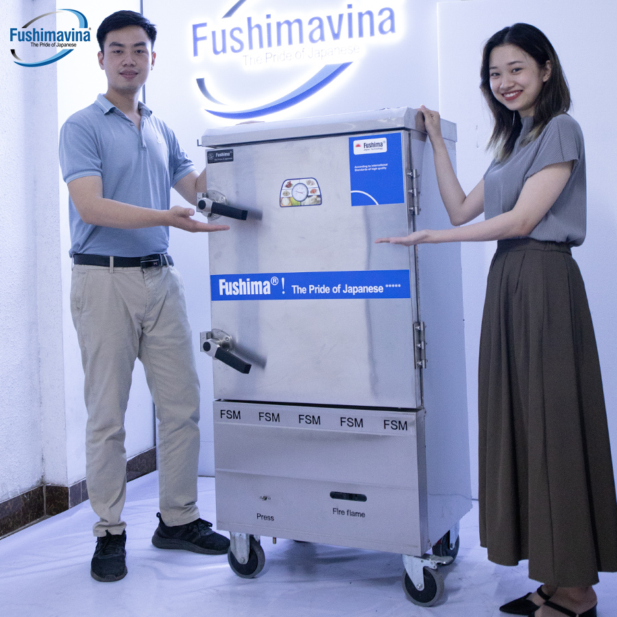 [CỬA HÀNG CHÍNH HÃNG] Tủ cơm gas 6 khay