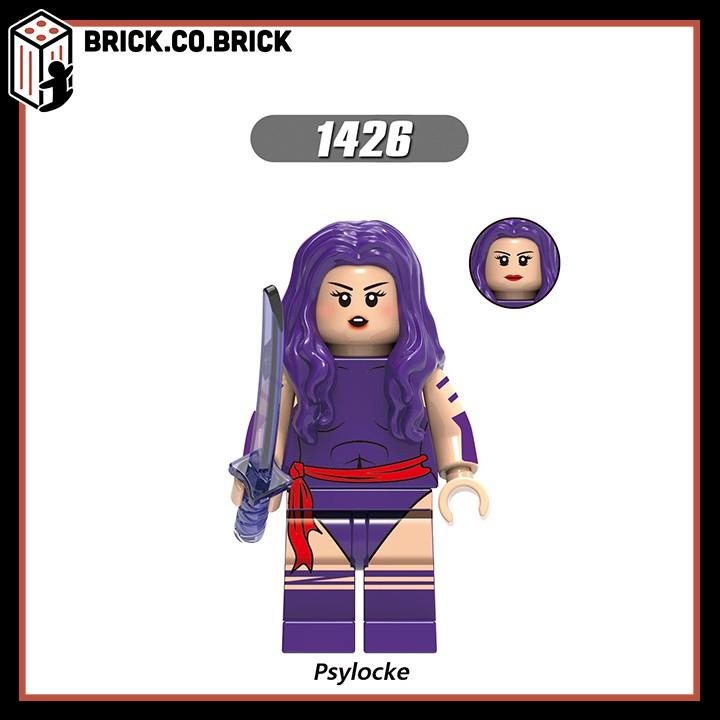 Lắp ráp Mô hình Siêu anh hùng X-men Dark Phoenix Sentinel Iceman minifig X0277