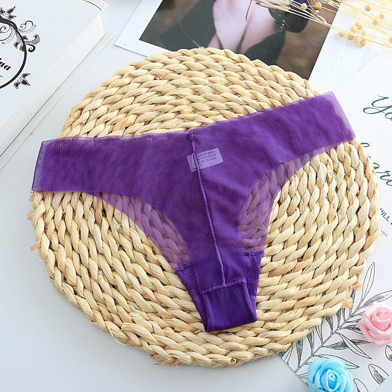 Quần lót nữ chất liệu lưới thun tuyn siêumỏng, siêuthoáng mát. l ọ t. k h e Women Đen