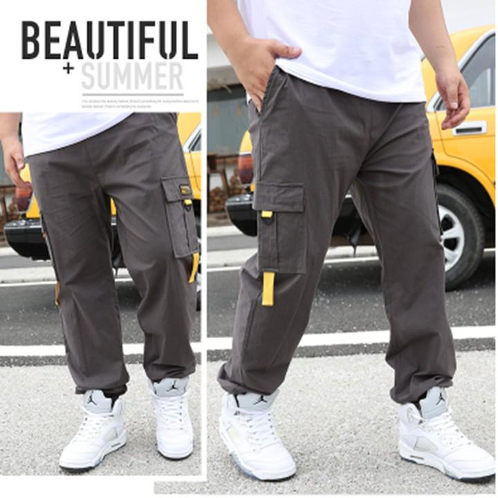 quần jogger thu đông nam big size kiểu dáng Hàn quốc, phong cách rộng big size