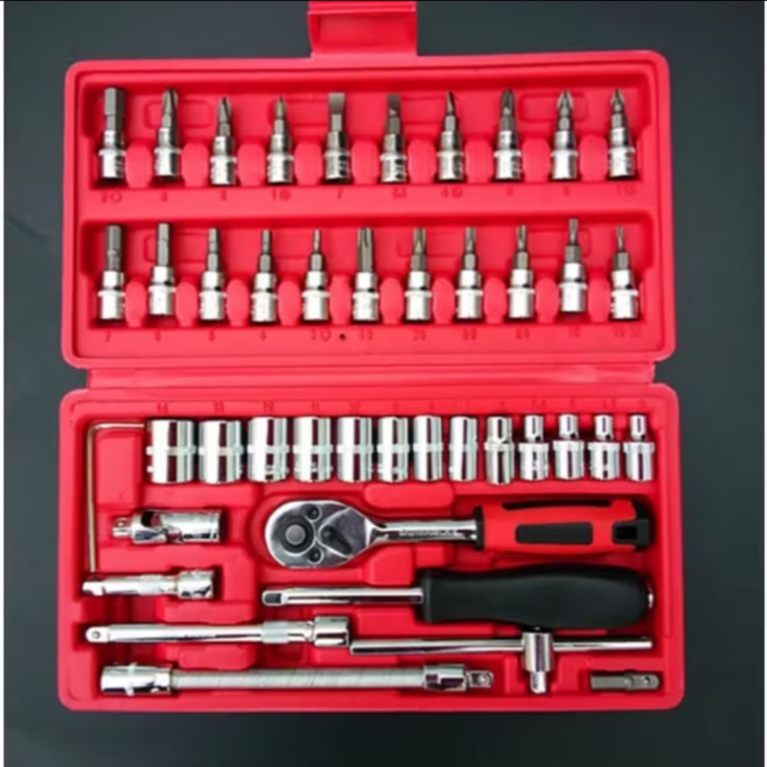 TRỌN BỘ DỤNG CỤ ĐỒ NGHỀ SỮA CHỮA 46 MÓN ĐA CHỨC NĂNG HÀNG LOẠI TỐT