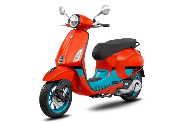 XE TAY GA Vespa PRIMAVERA COLOR VIBER MÀU CAM ORANGE TRAMONTO