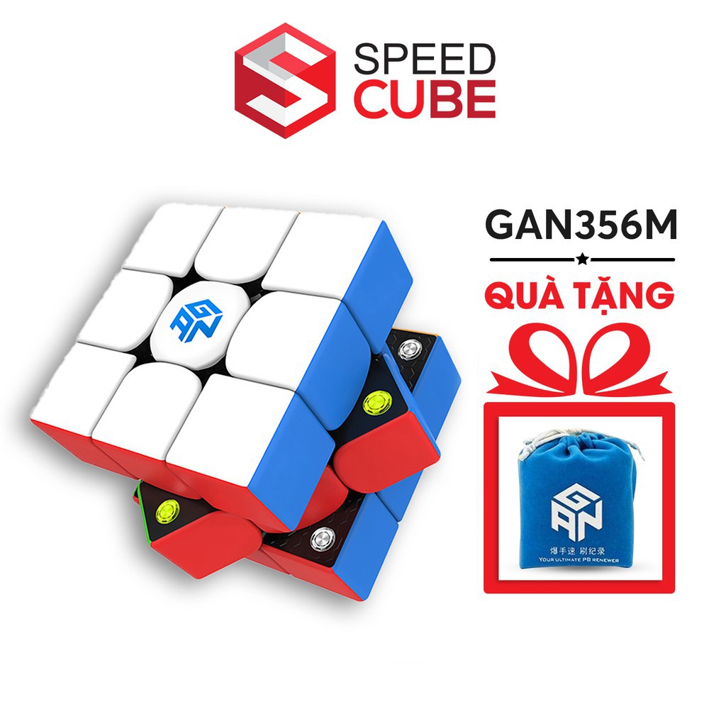 Rubik 3x3 GAN 356 M Có Nam Châm Lite/Standard