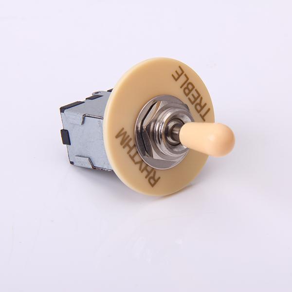 3 Way Toggle Switch Pickup Selector Switch Knob for LP Guitars