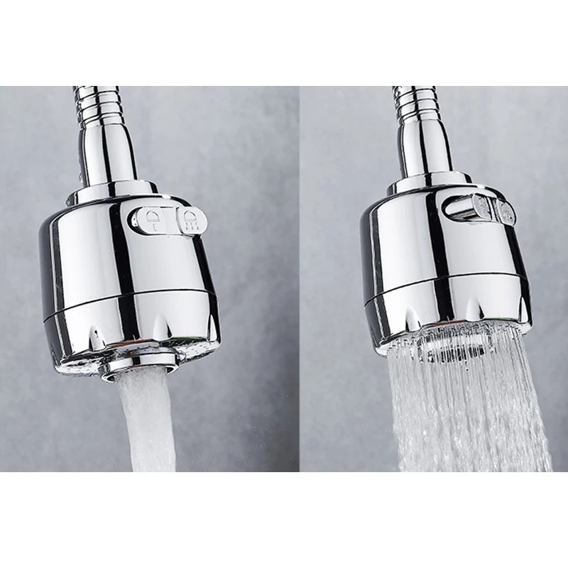 Đầu vòi rửa tăng áp dây dài với 2 chế độ nước NT9032B1