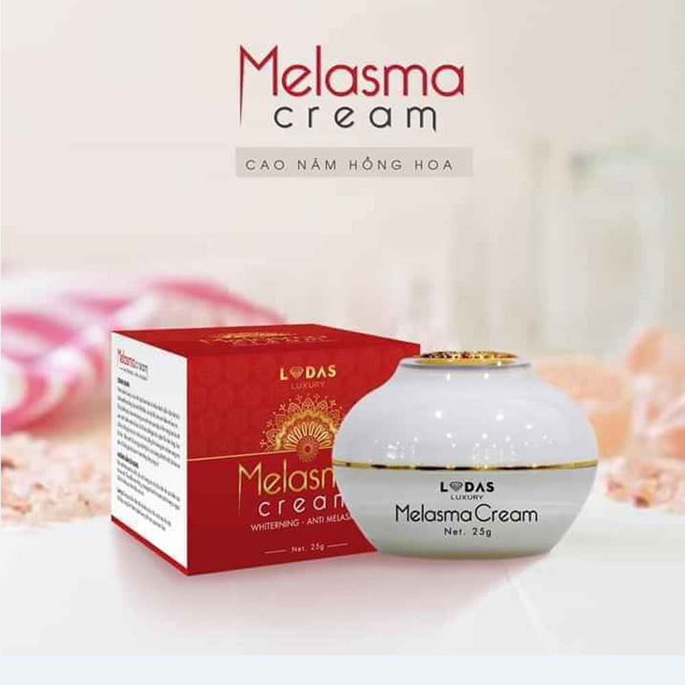 Cao Nám Hoa Hồng Melasma Cream Lodas Luxury - MP0000004 - Loại Bỏ Vết Sạm Nám - Làm Sáng Mịn Làn Da