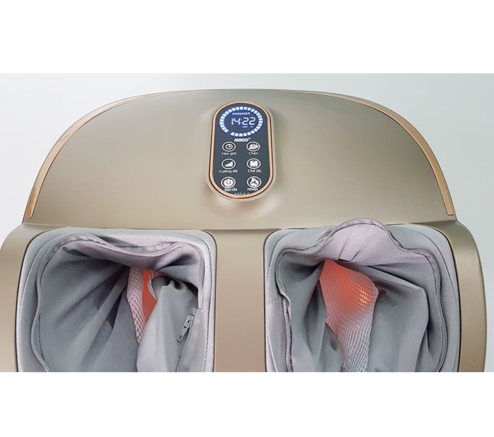 Máy massage chân và bắp chân áp suất khí Nikio NK-187 - Hỗ trợ điều trị suy giãn tĩnh mạch, đau nhức chân và lòng bàn chân