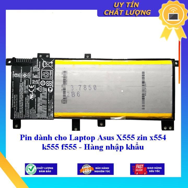 Pin dùng cho Laptop Asus X555 X554 k555 f555 - Hàng Nhập Khẩu New Seal