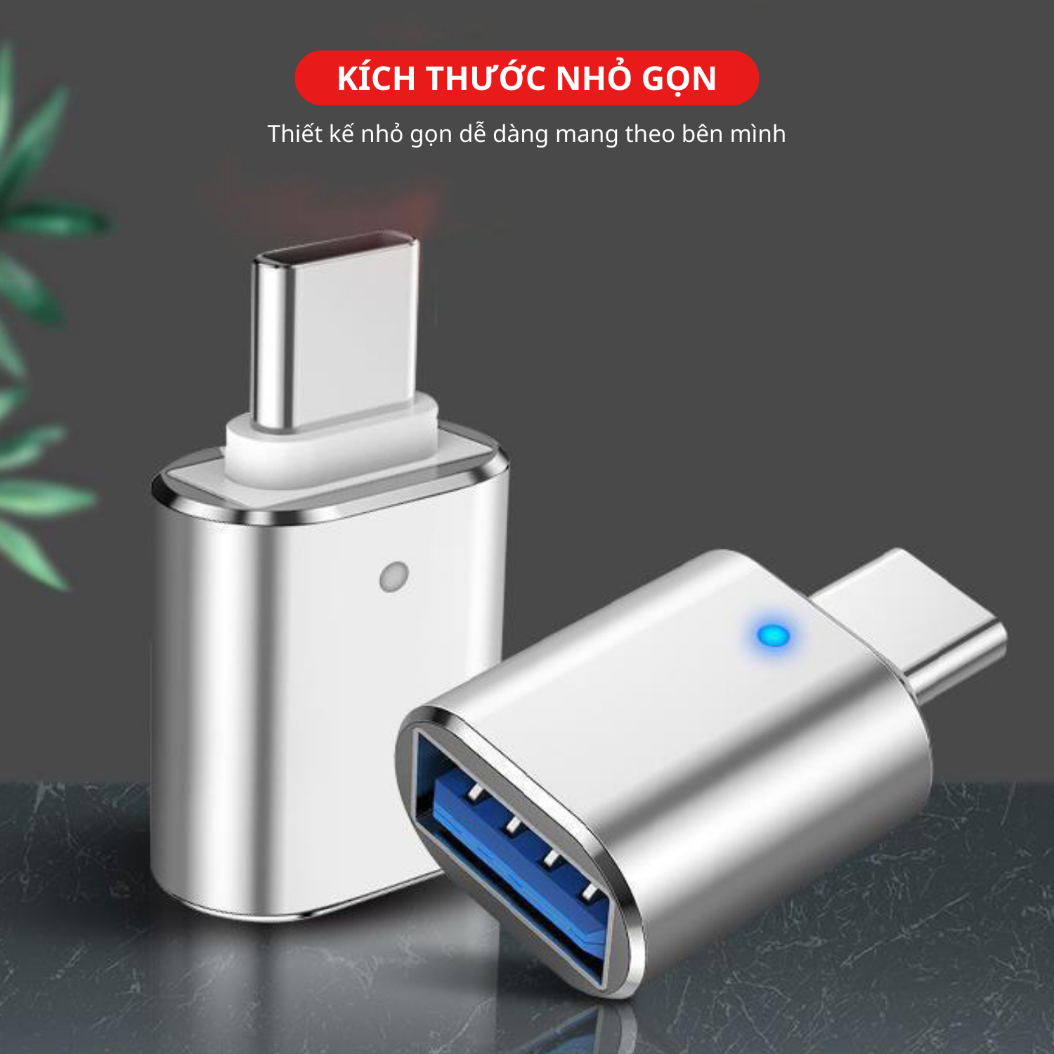 Đầu Chuyển Đổi USB TYPE-C Sang USB 3.0 - Hàng Chính Hãng Tamayoko