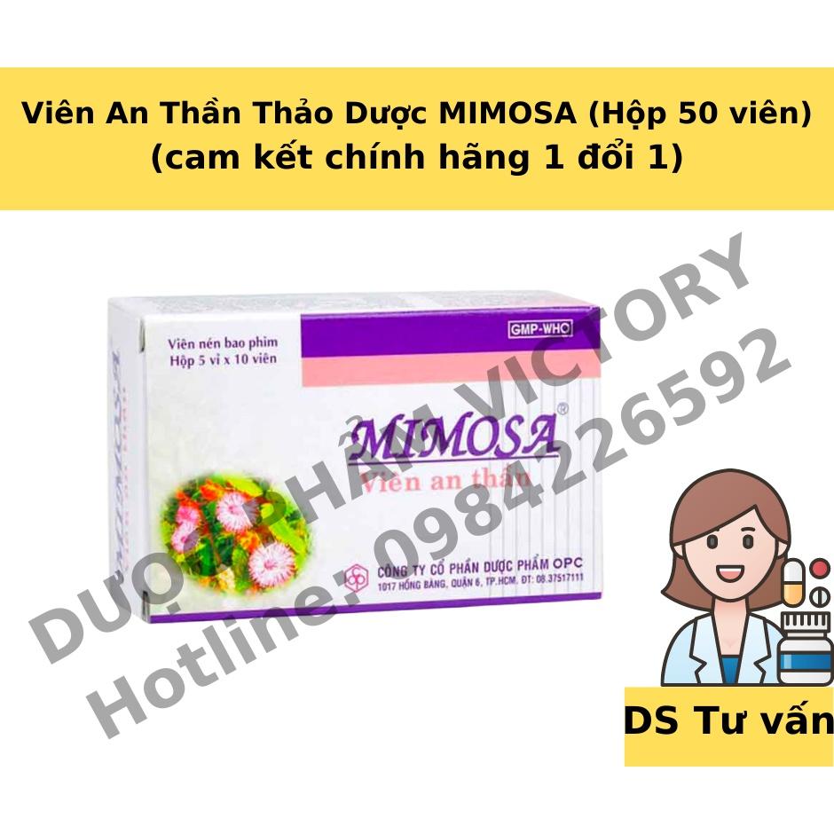 Viên An Thần Thảo Dược MIMOSA (Hộp 50 viên )