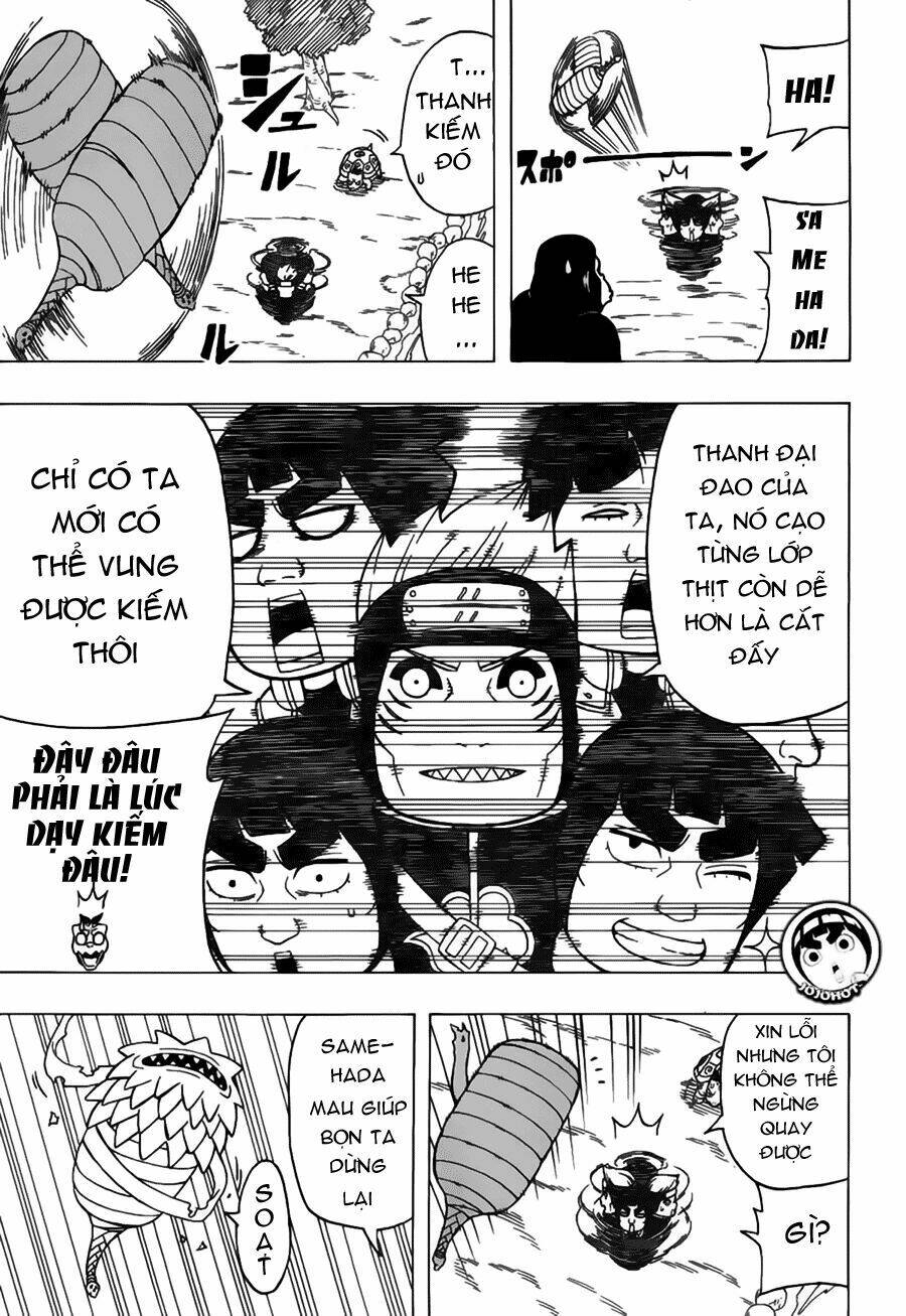 cửu vĩ hồ ly ngoại truyện rock lee chapter 21 15