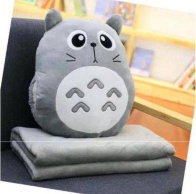 Bộ chăn gối văn phòng Olivin Totoro