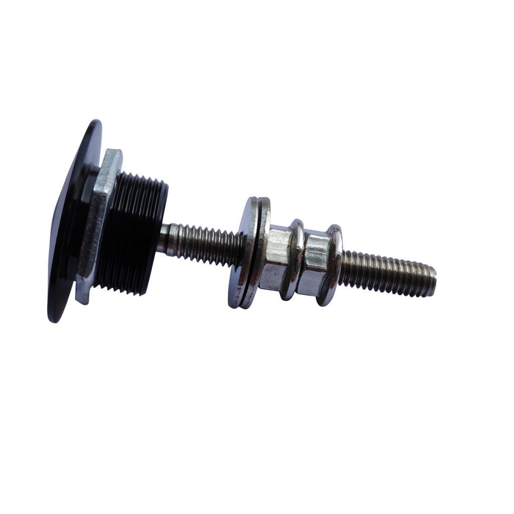 Hood Pin Locks Auto-Release Latch - Black