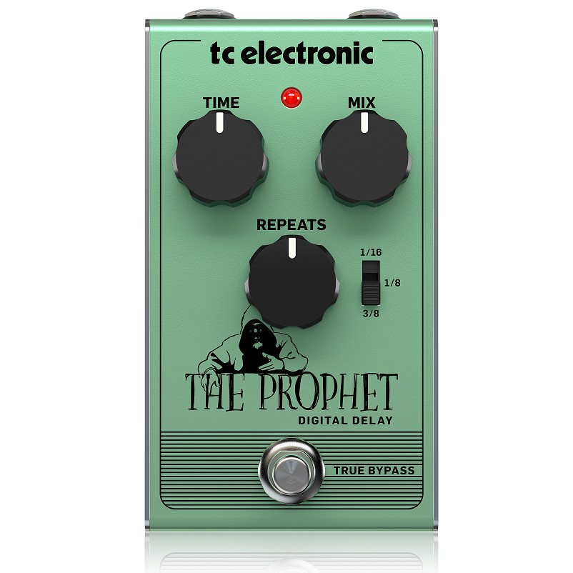 Stompboxer Guitar Tc ELECTRONIC THE PROPHET DIGITAL DELAY - Cục phơ ghita- Hàng Chính Hãng