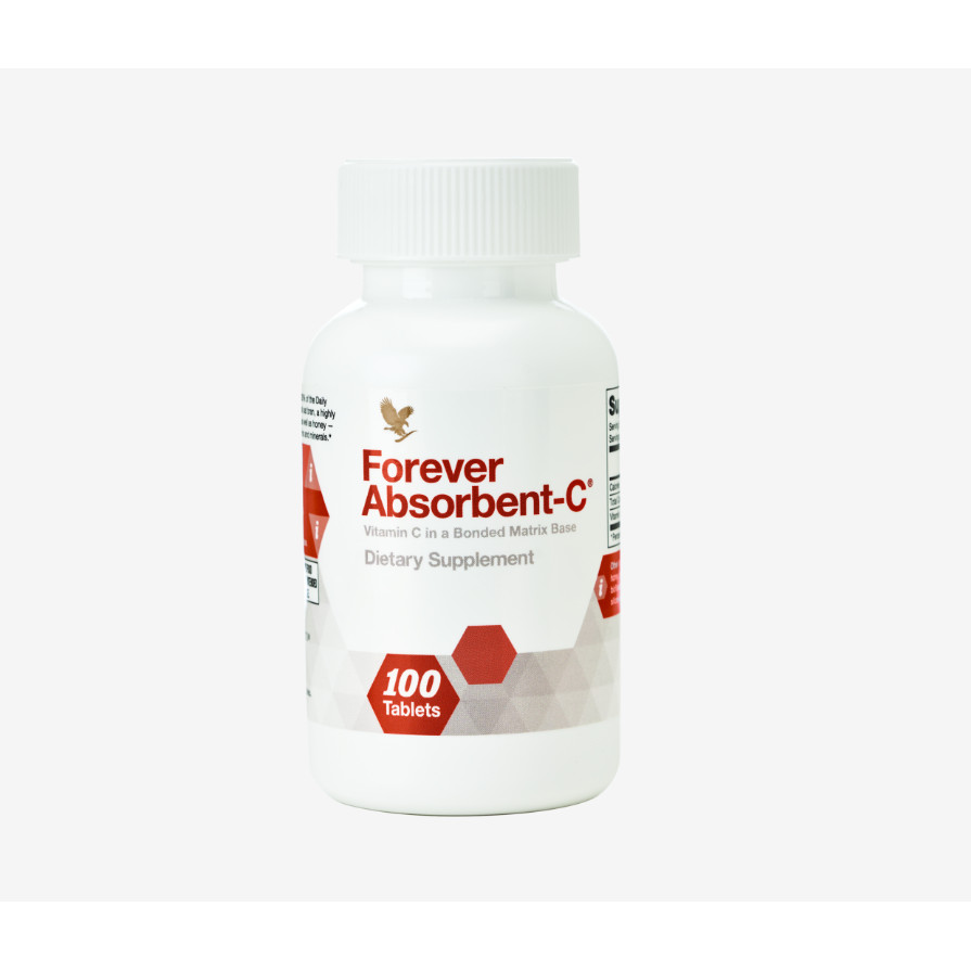 Thực Phẩm Chức Năng Viên uống bổ sung Vitamin C Forever Absorbent-C (#048) – Tăng sức đề kháng (100 viên)