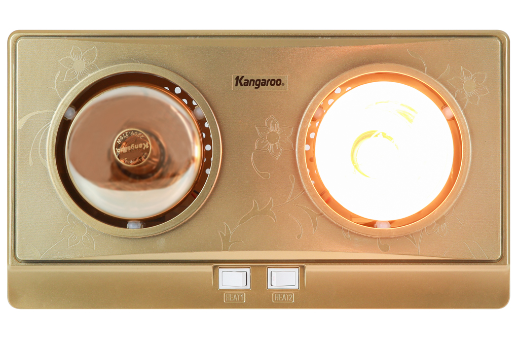 Đèn Sưởi Phòng Tắm Kangaroo KG247N - 2 Bóng - Hàng chính hãng