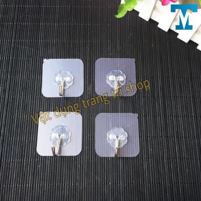 Móc dán tường siêu dính trong suốt
