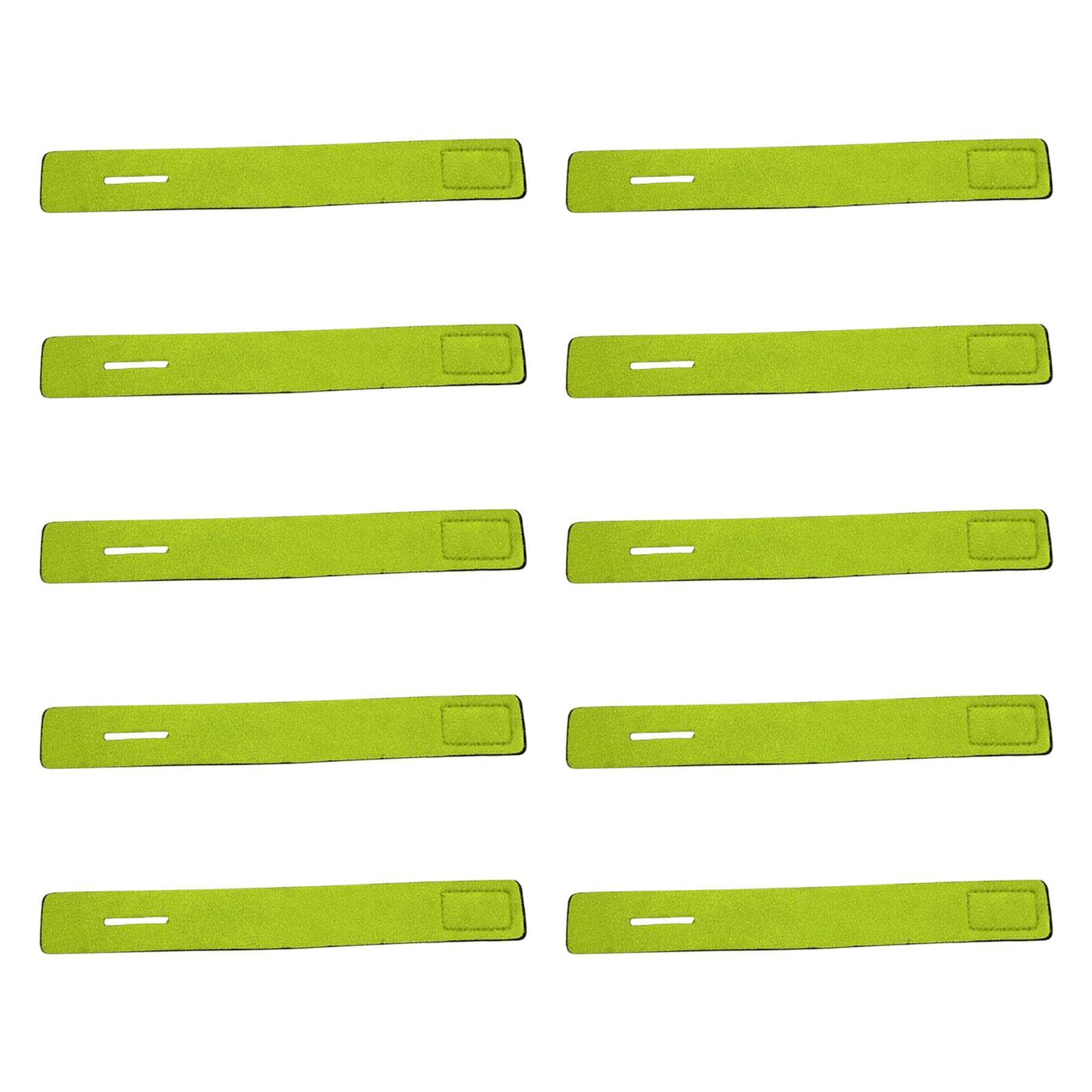 10x Fishing Pole Holders Fishing Pole Ties Fishing Rod Straps for Casting Rods Baits Casting Fishing Rod