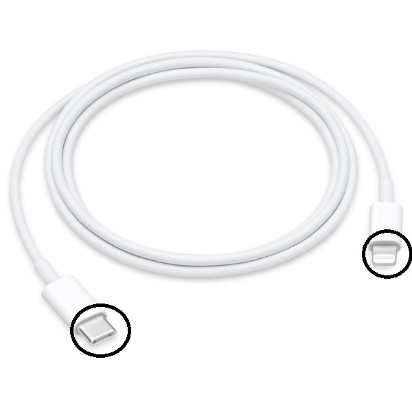 Cáp sạc 12w 18w cho điện thoại Smartphone IOS IPHONE 5 6 7 8 10 11 12 13 14 15 chuẩn USB-Light ning và Type C-Lightnin g - miếng lót chuột