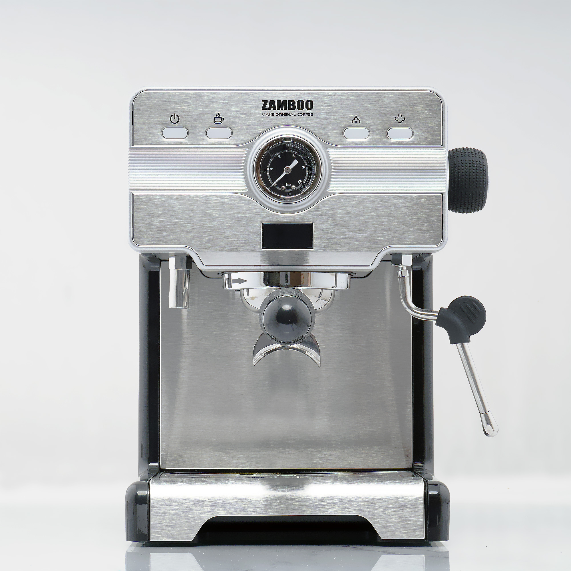 Combo máy pha cà phê Espresso Zamboo ZB-99PRO + máy xay ZB100g - hàng chính hãng