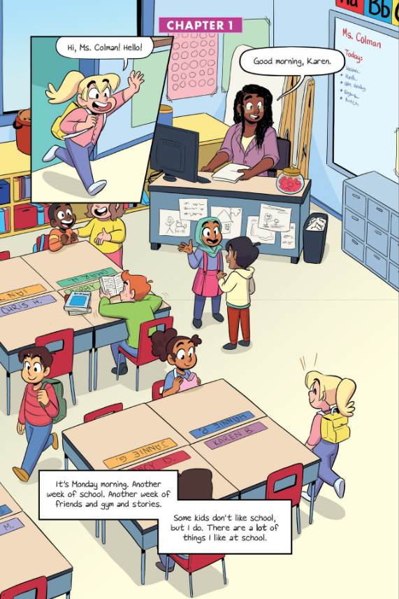 Baby-Sitters Little Sister #5: Karen's School Picture: A Graphic Novel