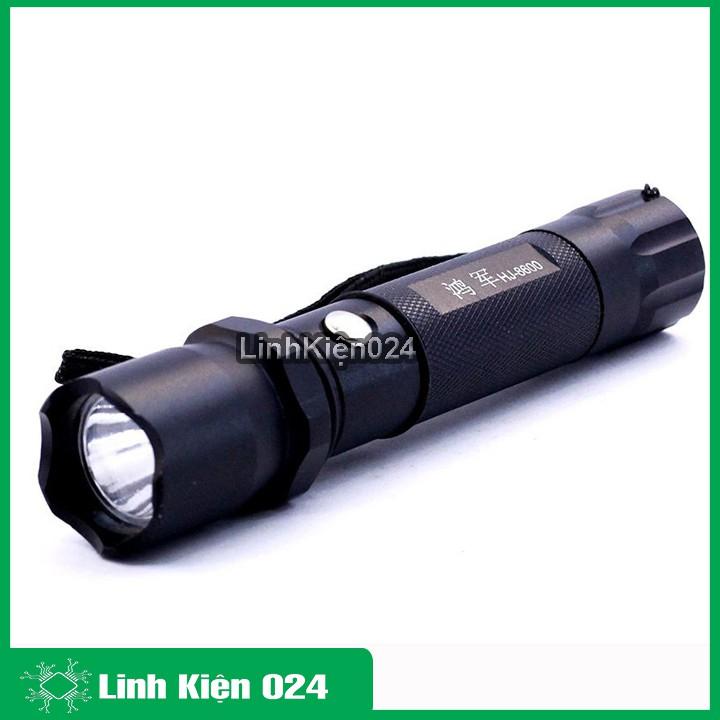Đèn Pin Cảnh Sát Siêu Sáng 3 Chế Độ Cree Q5 HJ-8600