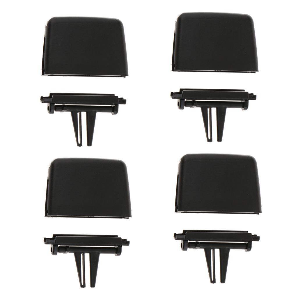 4 Máy Tính Trước Xe Hơi Một/C Điều Hòa Không Khí Thông Hơi Ổ Cắm Tab Kẹp Bộ Dụng Cụ Sửa Chữa Cho Xe BMW 3 Series t