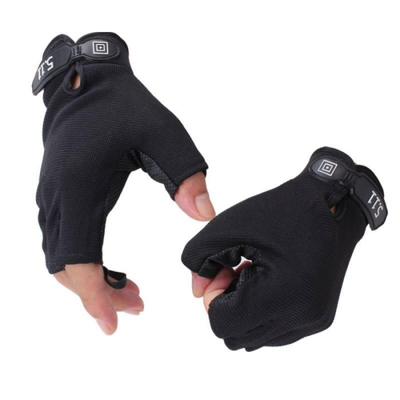 Găng tay ngón cụt 511 Đen size XL