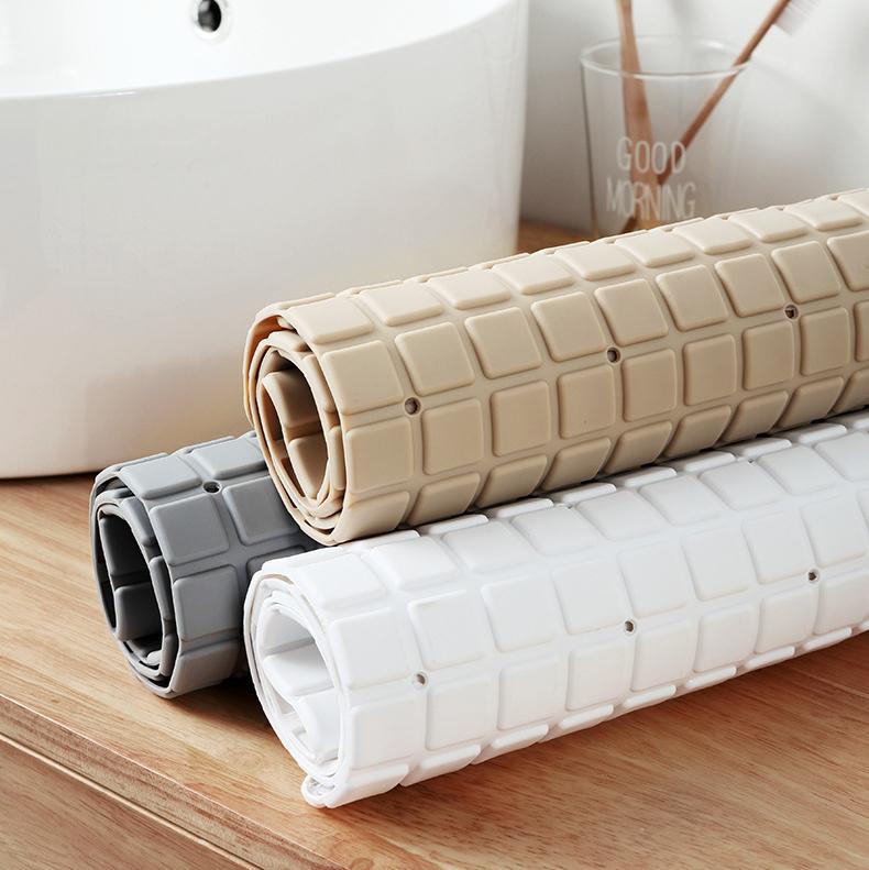 Thảm PVC Lót Sàn Nhà Tắm, chỗ đứng rửa bát nhà bếp Chống Trơn Trượt - loại mới MS11- nhiều màu